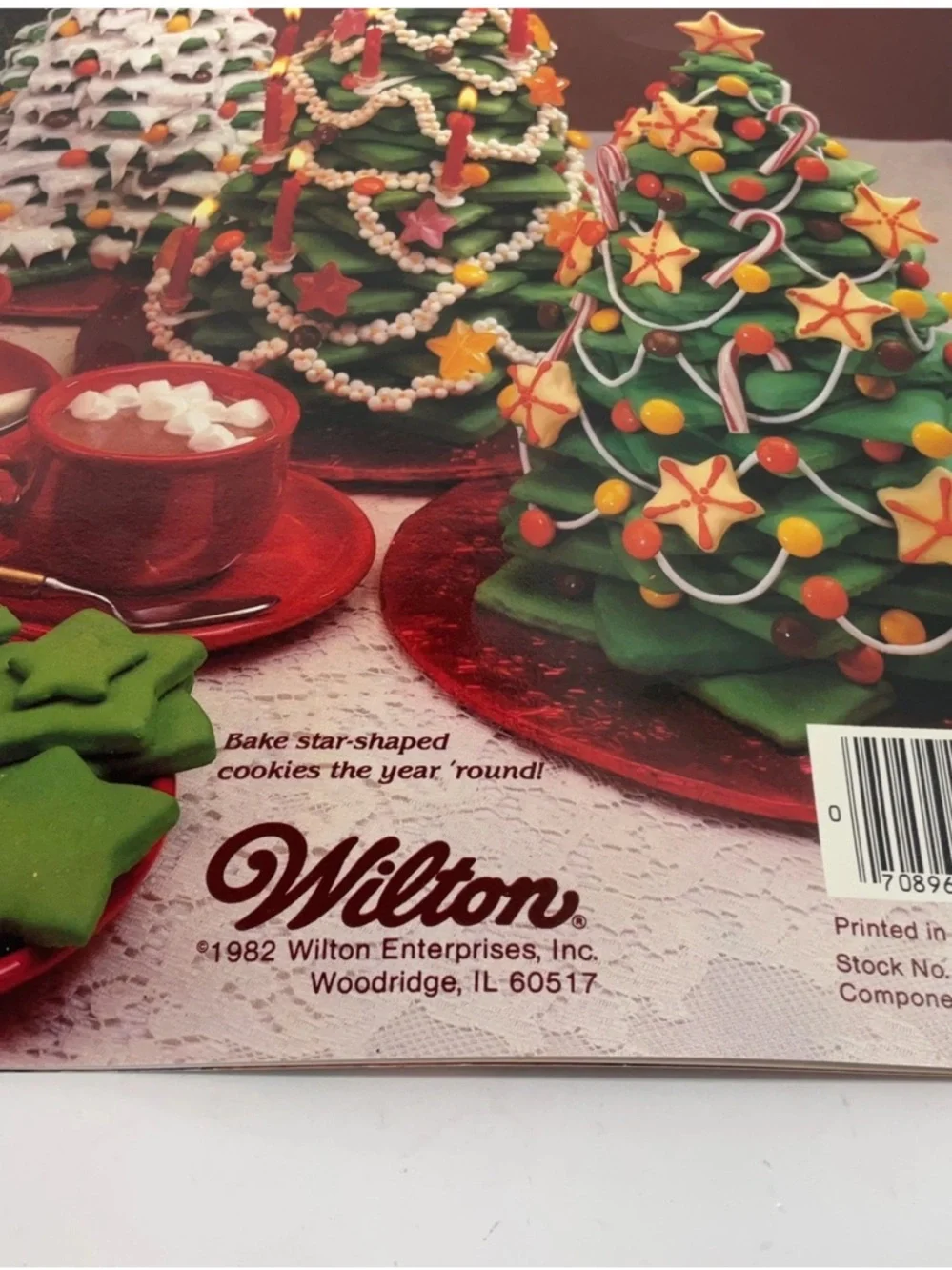 Vintage Wilton 1982 Christmas Cookie Tree Kit 10 Piece Set USA